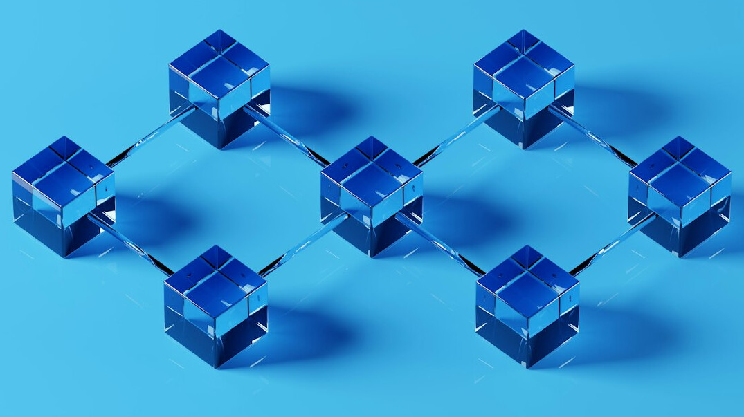 blockchain technology concept